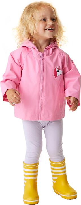 Actual product image Regatta Childrens/Kids Luna The Unicorn Waterproof Jacket (80)