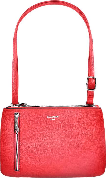 Image du produit Gallantry Sac à main rouge en similicuir grainé