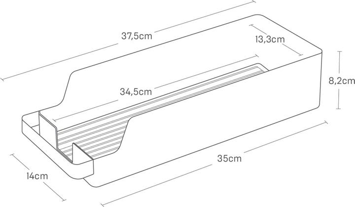 Produktbild Yamazaki Kühlschrank-Organizer TOWER
