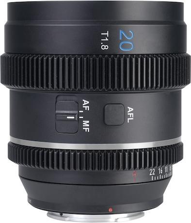 Immagine prodotto Sirui 20AF133X-MN 20mm AF Anamorphic Objektiv (MFT-Mount, Neutral Flare) (C-mount, APS-C / DX)