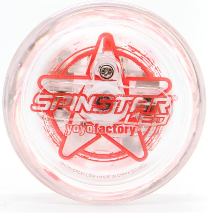 Yoyo LED Spinstar rouge, claire