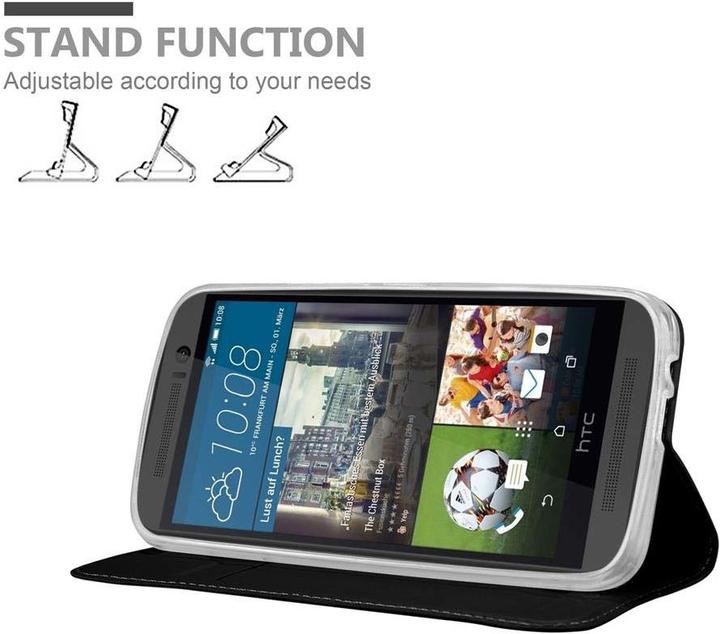 Actual product image Cadorabo Book Classy Style Cover (HTC One M9)