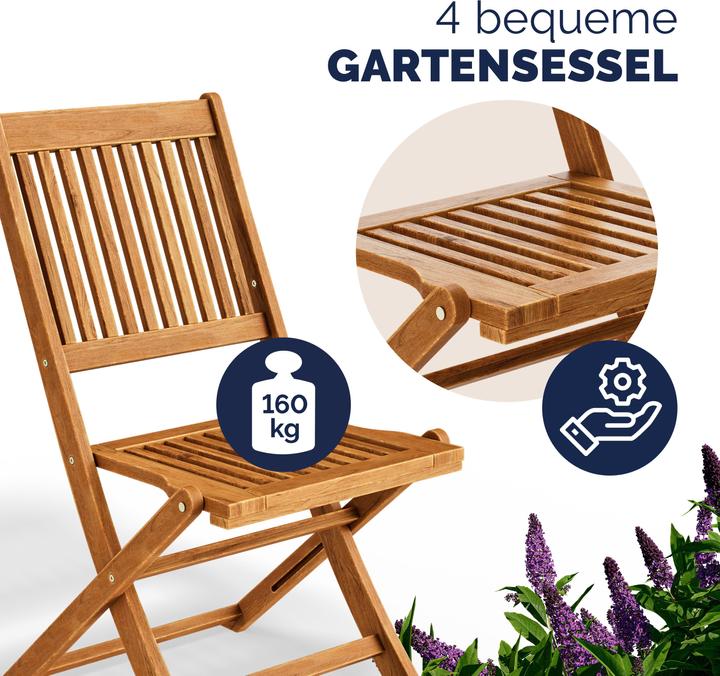Produktbild Casaria Sitzgruppe (120 cm)
