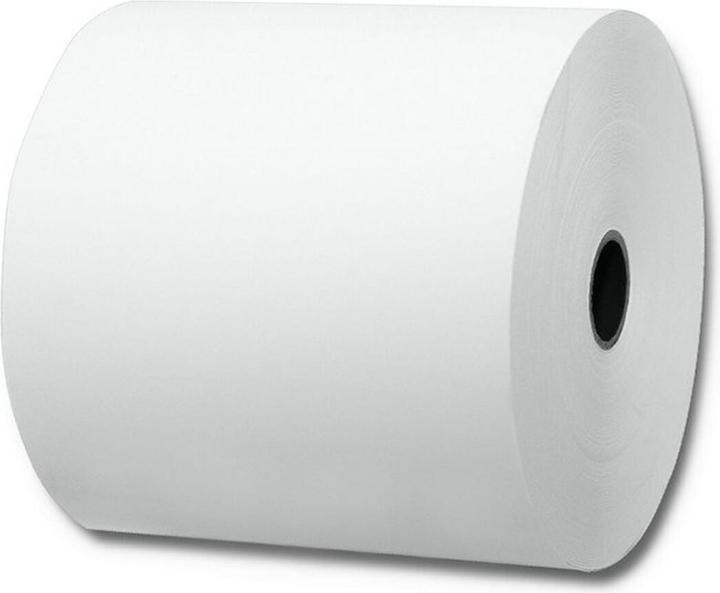 Qoltec 51892 Rotolo termico 80 x 80 | 55g/m2 | 10 pezzi | Senza BPA