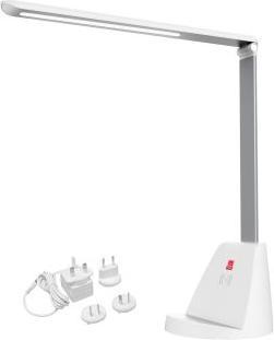 Produktbild Rs Pro LED Kabellos aufladbare Schreibtischlampe USB mit Lampensockel, Arm starr, Kopf verstellbar b