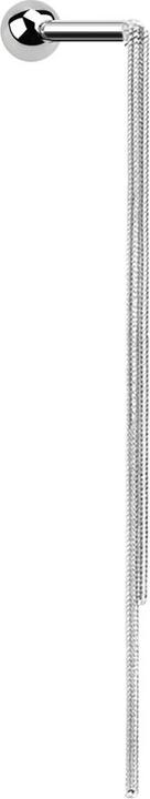 Produktbild Star Piercing Micro Barbell silber mit Anhänger Kette (Chirurgenstahl 316L, Messing)
