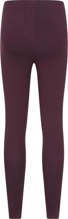 Actual product image Mountain Warehouse Womens/Ladies Cotton Blend Midweight Leggings (Pack of 2) (40 D)