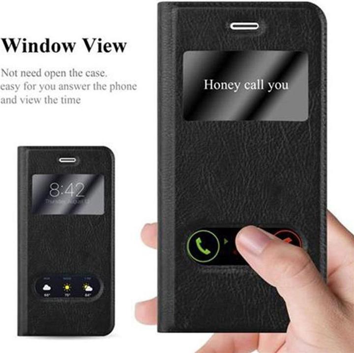 Actual product image Cadorabo Book with View double window cover (Apple iPhone 7 Plus, Apple iPhone 7s Plus)