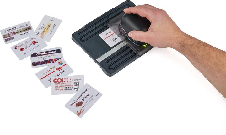 Actual product image Colop Labels PVC cards 85.5 x 54 mm, 50 pieces