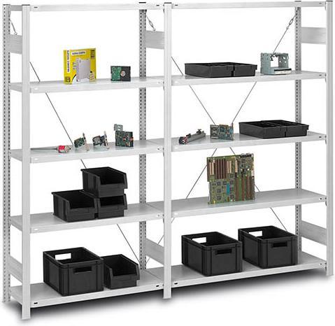 Actual product image Bedrunka & hirth Additional shelf for ESD shelf (100 x 50 x 200 cm)