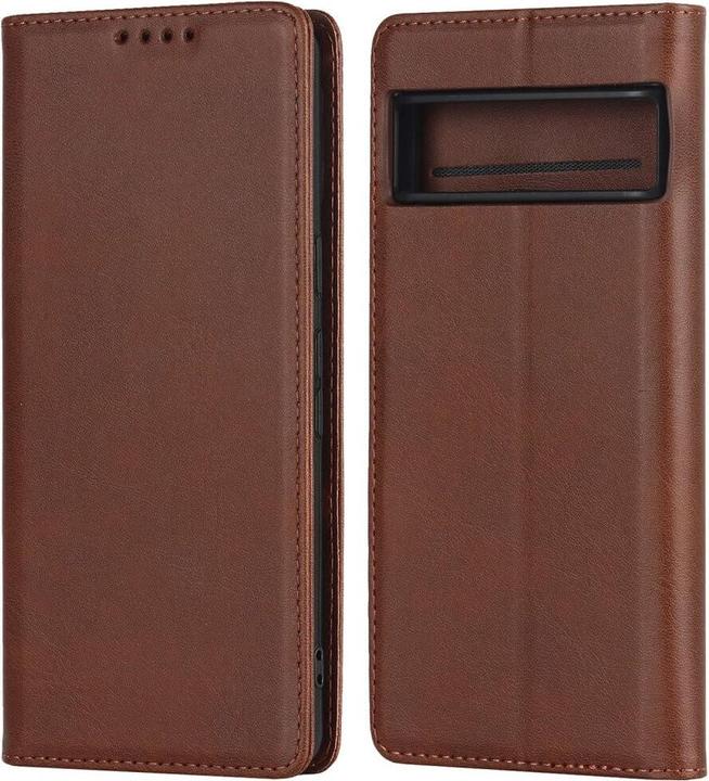 Actual product image Cover-Discount Google Pixel 7 - Stand Flip Case Cover brown (Google Pixel 7)