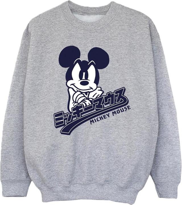 Actual product image Disney Girls Mickey Mouse Japanese Sweatshirt (128)