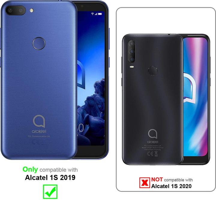 Productafbeelding Cadorabo Boek Onzichtbare Magneethoes (Alcatel 1S (2019))