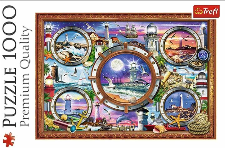 Actual product image Trefl Puzzle 1000 Lighthouses (1000 pieces)
