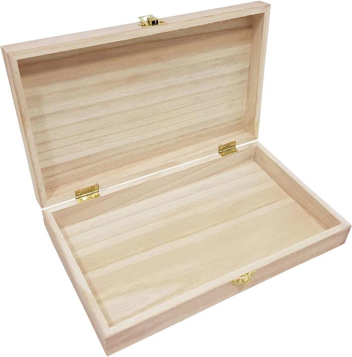 Actual product image Playwood Brush Box Paulownia Wood