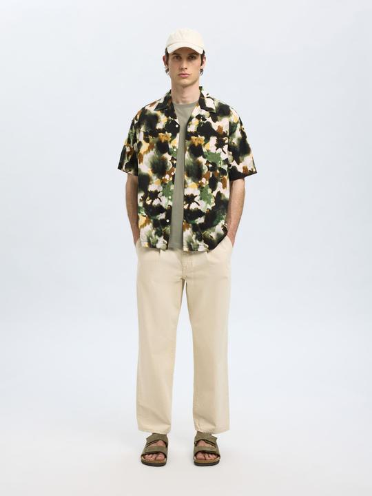Produktbild Selected Homme Print Kurzarmhemd (S)