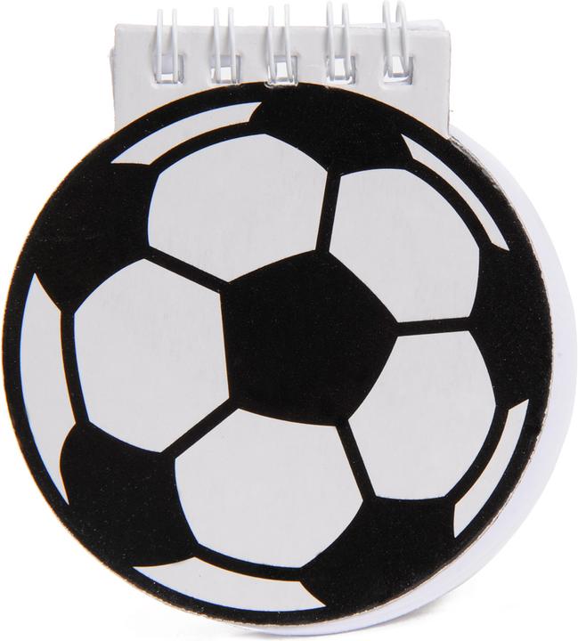 LG-Imports Fussball-Notebook (Blanko, Weicher Einband)