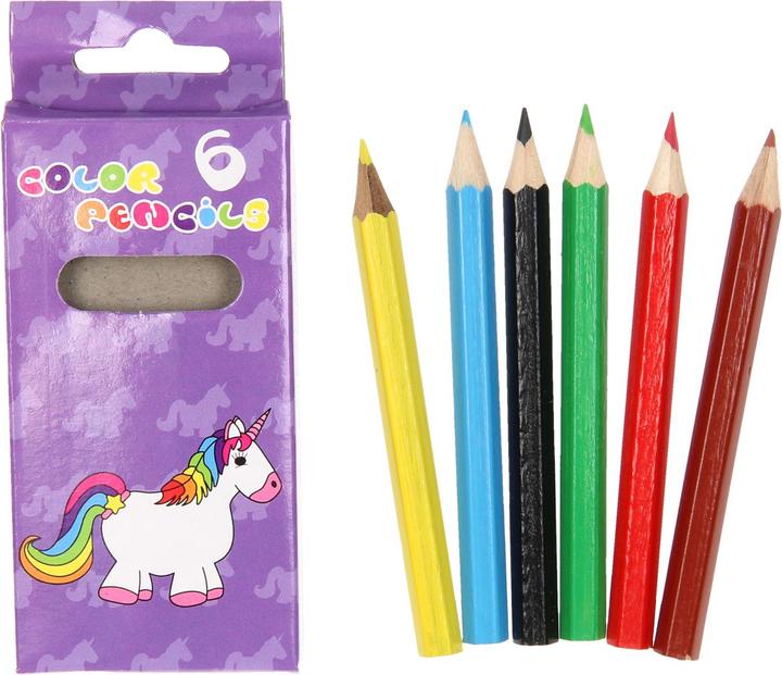 Actual product image LG-Imports Crayons Unicorn, 6pc. (Multicoloured, 6 x)