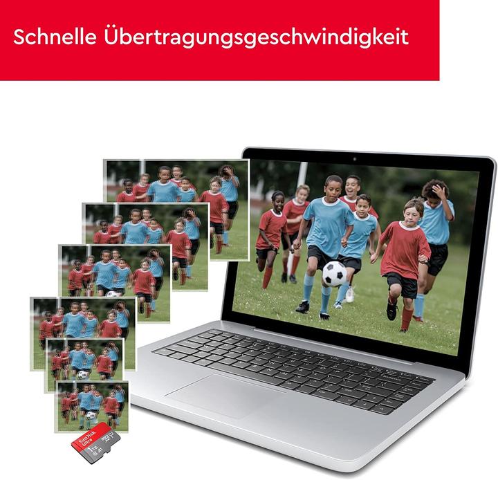 Immagine prodotto SanDisk Ultra mit Adapter (256 GB, microSDXC, U1, UHS-I)