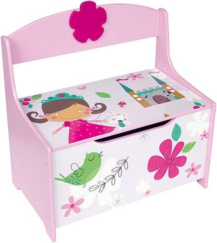 Actual product image Playwood Wooden Toy Bench Pink