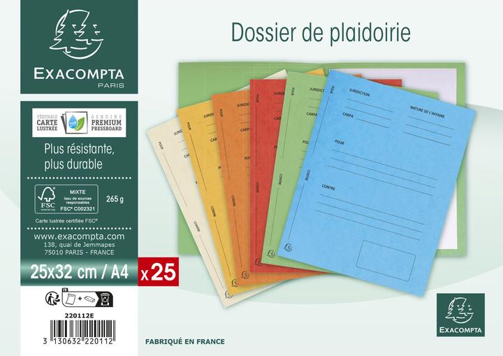 Produktbild Exacompta Sammelmappen - Aktendeckel (25 x 32 cm, 25 x)
