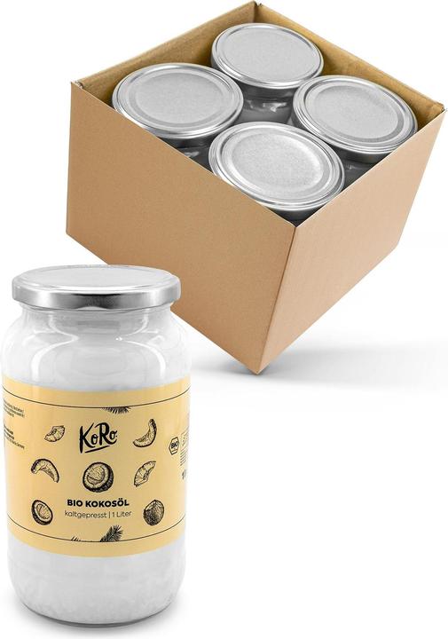 Immagine prodotto KoRo Olio di cocco biologico non raffinato (6000 ml)
