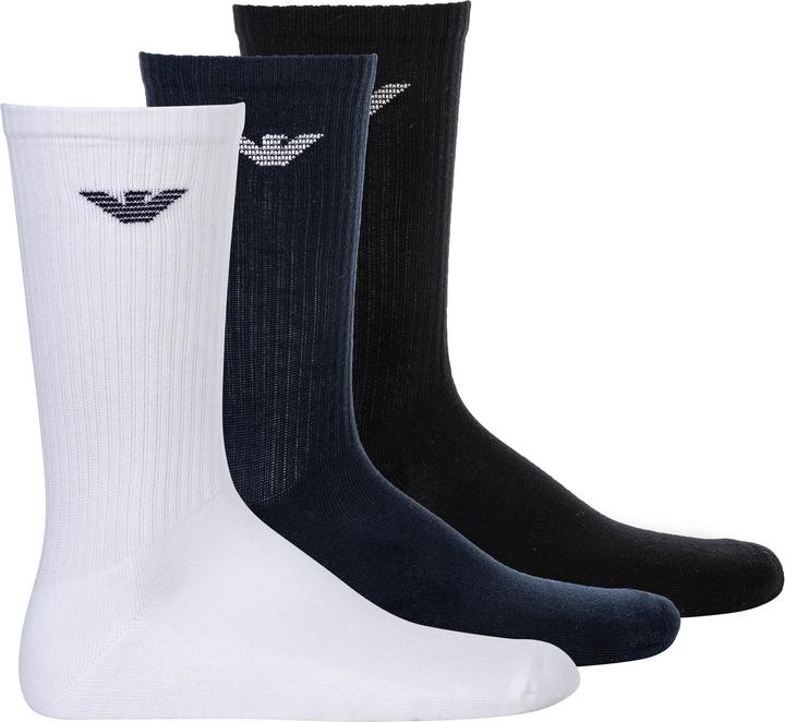 Immagine prodotto Emporio Armani Calzini sportivi - 15599 (confezione da 3, Taglia unica)