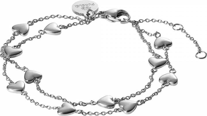 Purelei Alohi Heart Armband silber (16 cm, Edelstahl)