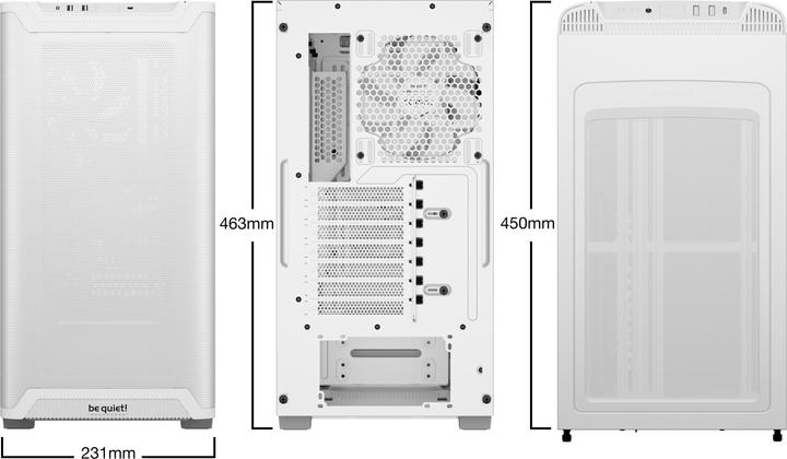 Produktbild be quiet! Pure Base 501 (mATX, ATX, Mini-ATX)