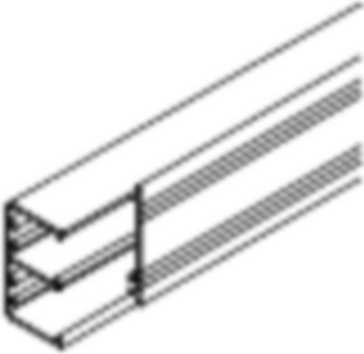Image du produit Schneider Electric SE 5435118 FED-K7640 Canal de plinthe ALU 2 chambres 76x40x2500 blanc RAL9016 (250 cm)