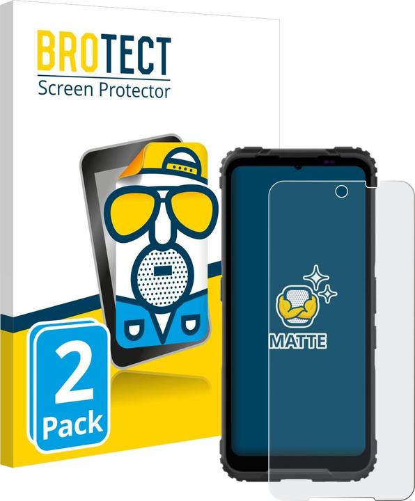 Actual product image BROTECT Protector Anti-Glare (2 Piece, ZTE Blade V6)
