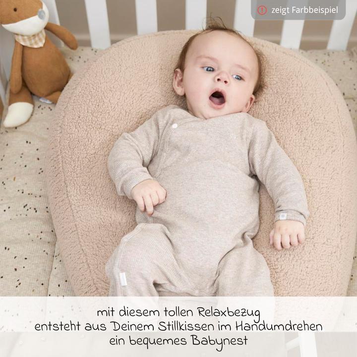 Image du produit Meyco Housse de relaxation Teddy pour coussin d'allaitement (2400 cm)