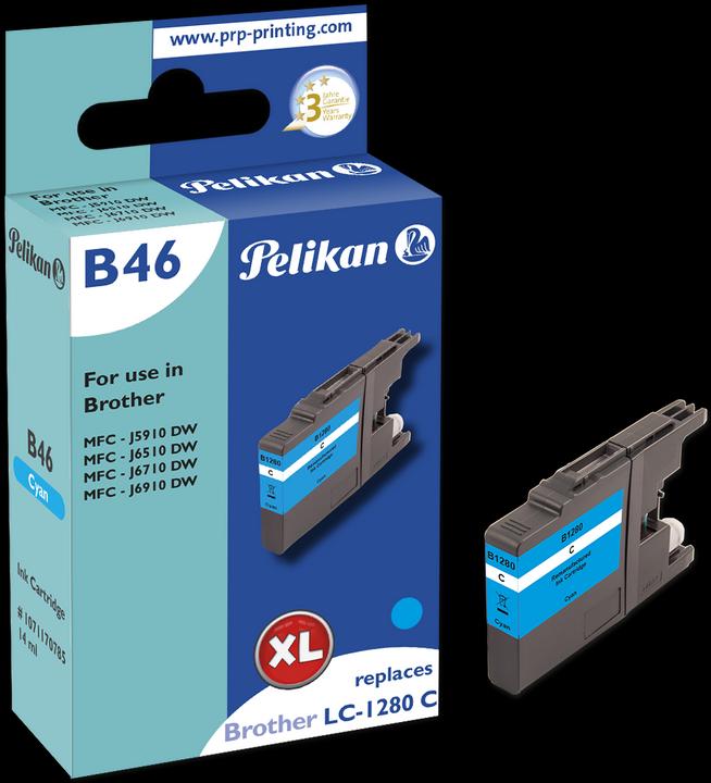 Actual product image Pelikan B46 LC-1280XL cy (C)