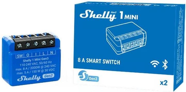Immagine prodotto Shelly 1 Mini Gen3 (Attuatore dell'interruttore)