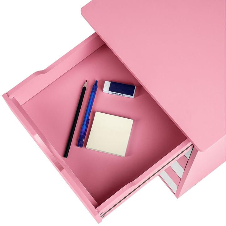 Produktbild tectake Kinderschreibtisch und Rollcontainer (109 x 55 x 94 cm)