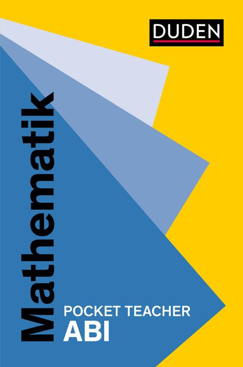 Immagine prodotto Duden Pocket Teacher Abi Mathematik (Tedesco, Roland, Fritz/Zerpies, 2022)