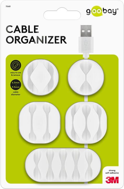 Image du produit Goobay Kabel Management Set