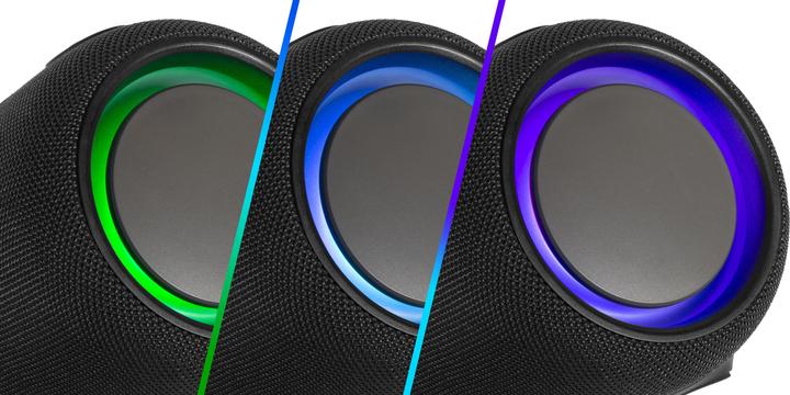 Actual product image Technaxx Bluetooth® Speaker MusicMan LED SoundBlaster BT X56 (4 h, Rechargeable battery operated)