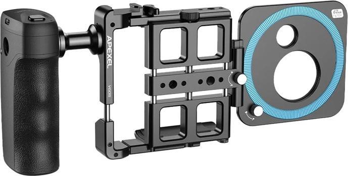 Immagine prodotto Apexel Wireless Upgraded Phone Rig Vlogging Kit APL-VG05CH