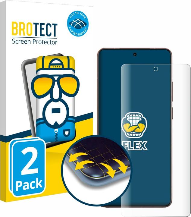 Immagine prodotto BROTECT Full-Screen Pellicola (2 Pezzo/i, Realme GT)