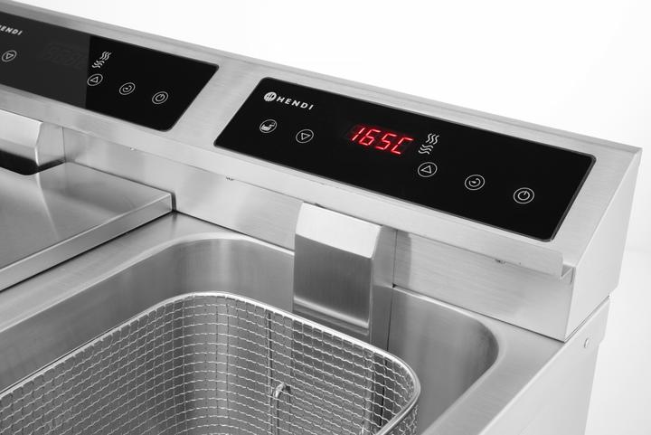 Actual product image Hendi Induction Fryer Kitchenline 2X8L