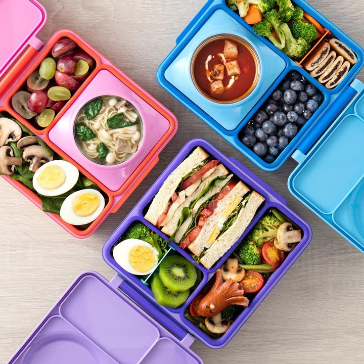 Produktbild OmieLife OmieBox hot & cold - Bento Lunchbox mit Thermo Behälter, Blue Sky