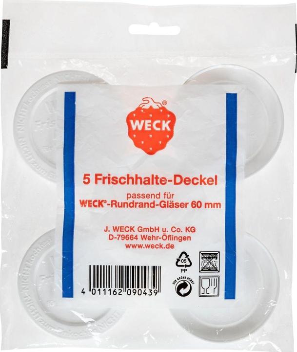Produktbild Weck Frischhaltedeckel (5 Stk., 0.01 l)