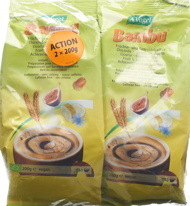 Produktbild A. Vogel A. Bambu Früchte und Getreidekaffee Nachfüllbeutel DUOPACK (200 g)