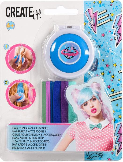 Create It! Crealo! Gessetti per capelli e accessori per capelli Galaxy Neon