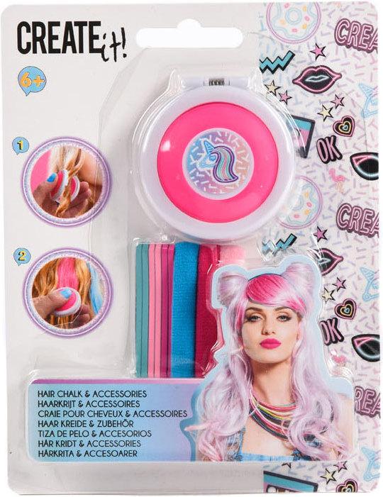 Image du produit Create It! Créez le! Craie pour cheveux & Bijoux de cheveux Galaxy Neon