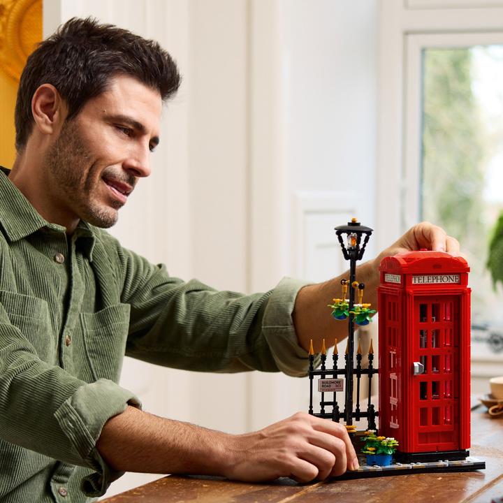 Produktbild LEGO Rote Londoner Telefonzelle (21347, LEGO Ideas, LEGO Seltene Sets)