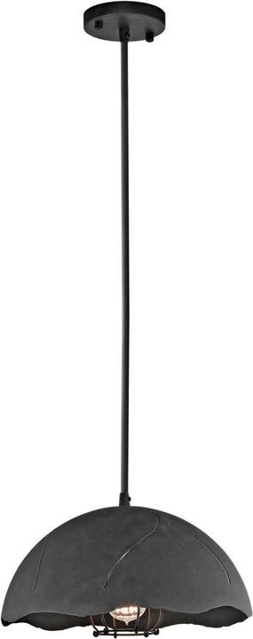 Produktbild Elstead Lighting Fracture Hängeleuchte E27 1-fach Verwittertes Zink (E27)