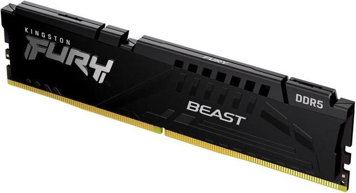 Produktbild Kingston DDR5 16GB PC 5200 CL40 FURY Beast Juodas retail (1 x 16GB, 5200 MHz, DDR5-RAM)