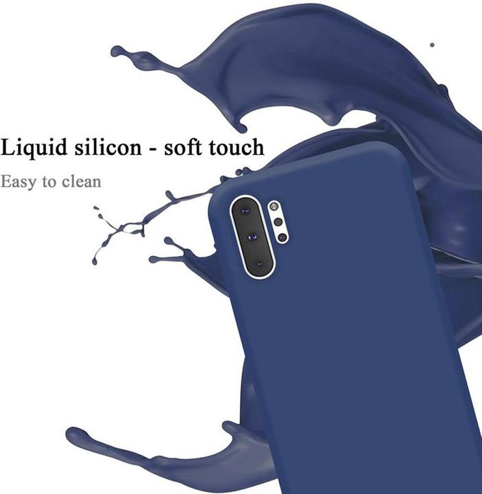 Actual product image Cadorabo TPU Liquid Silicone Case Cover (Samsung Galaxy Note 10 Plus, Samsung Galaxy Note 10 Pro)